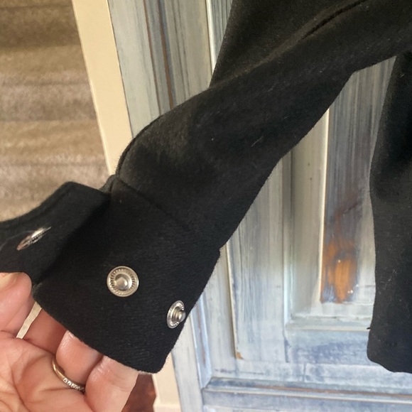 The Gap Lanificio Nello Gori True Black Wool Fatigue Jacket - Picture 9 of 15